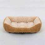 Square dog bed