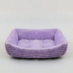 Square dog bed